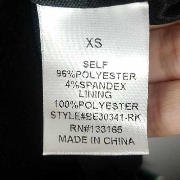 Everleigh | Emerald Multi Pencil Skirt Stretch XS - Picture 8 of 9